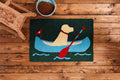 Dog Canoe Washable Rug - Madison's Niche