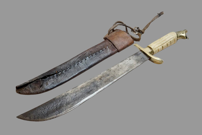 EARLY OAXACA DAGGER SWORD IN ORIGINAL SHEATH