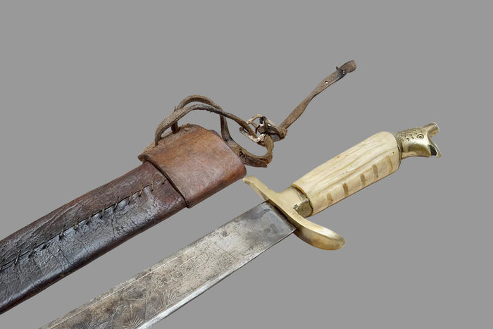 EARLY OAXACA DAGGER SWORD IN ORIGINAL SHEATH