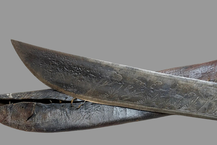 EARLY OAXACA DAGGER SWORD IN ORIGINAL SHEATH