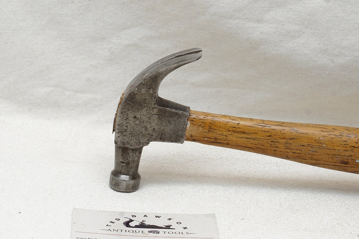 EARLY SMALL D MAYDOLE PATENT CLAW HAMMER