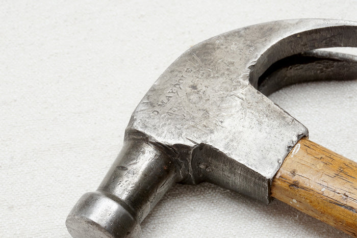 EARLY SMALL D MAYDOLE PATENT CLAW HAMMER