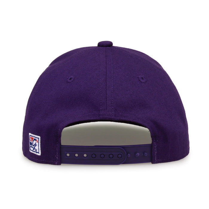 East Carolina Pirates Retro Circle Snapback - Purple, alternate view 3