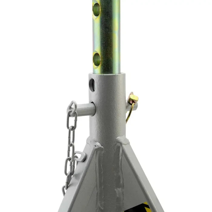 Esco 3 Ton Jack Stand w/ Flat Top Rubber Cushion (Pair)