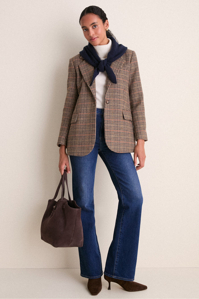 Espresso Suede Blaine Tote