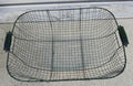 Extra Large Black Metal Basket With Handles Modern Storage Organizing Home Accent