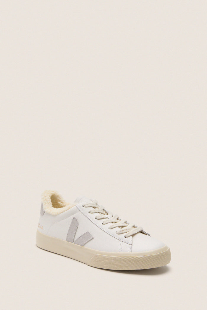 Extra White Light Grey Winter Campo Sneakers
