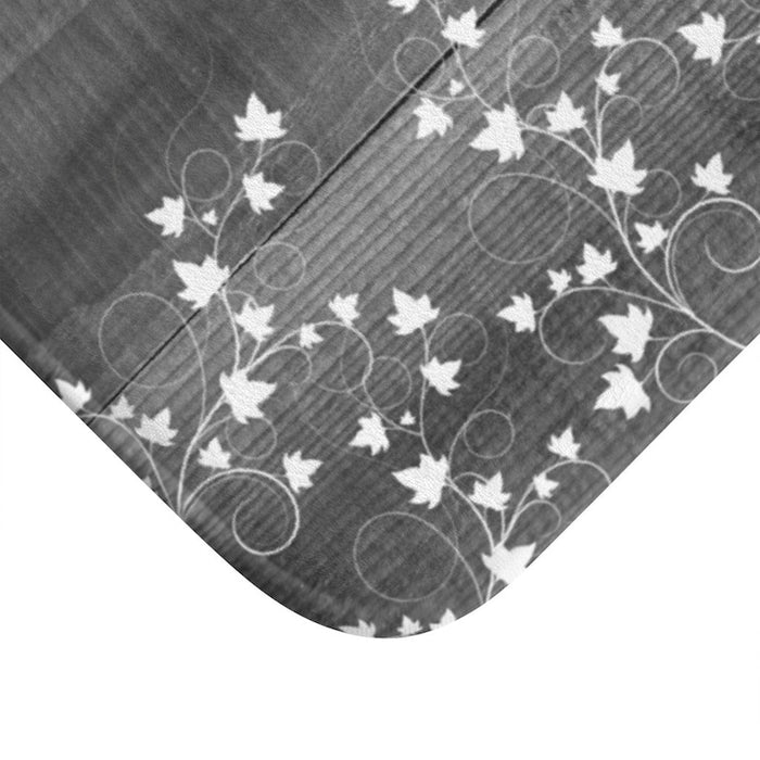 Farmhouse Gray Floor Mat | "This Kitchen is Seasoned with Love" - MAT13
