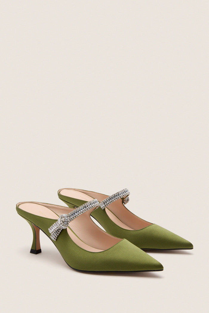 Fern Satin Mae Heels