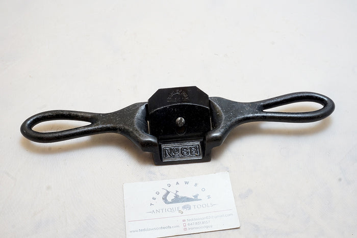 FINE STANLEY NO. 68 RABBET SPOKESHAVE