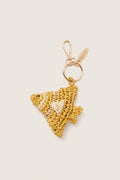 Fish Raffia Bag Charm