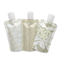 Flowers In The Sand Travel Pouch, Set of 3