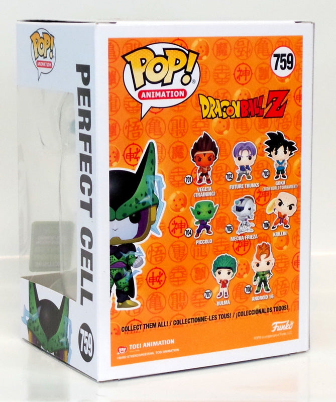 Funko POP! Dragon Ball Z Perfect Cell #759 GITD 2020 ECCC Exclusive Figure