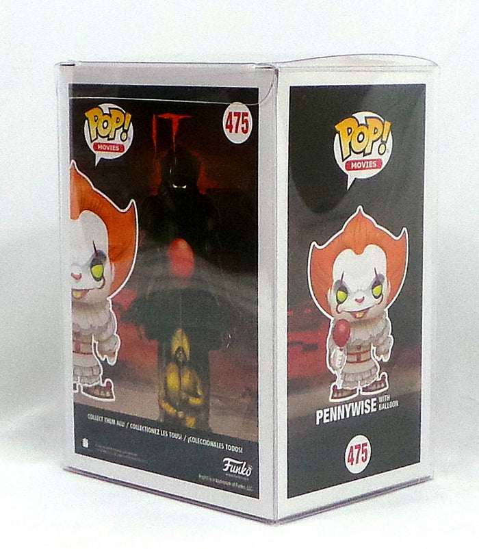 Funko Pop! IT Pennywise with Balloon Hot Topic Exclusive Blue Eyes w/Protector - redrum comics