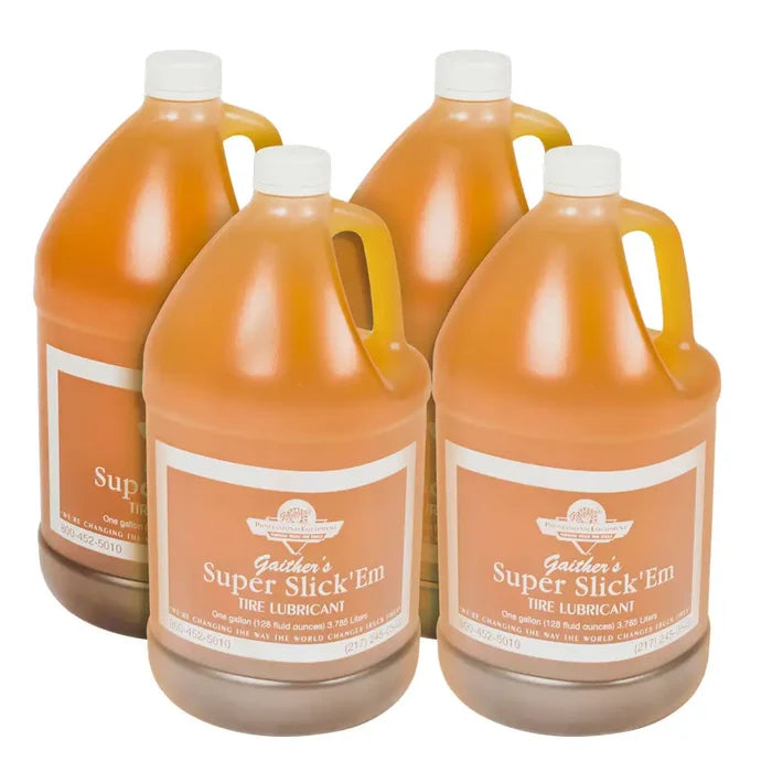 Gaither 1 Gal Supper Slick ’Em Tire Lubricant - 12904 - Case