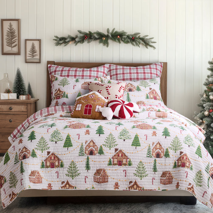 Gingerbread Village Quilt