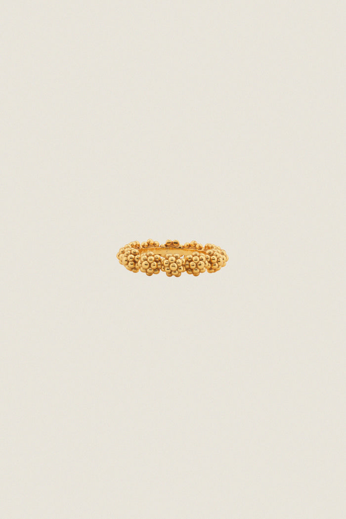 Gold Berry Icon Ring
