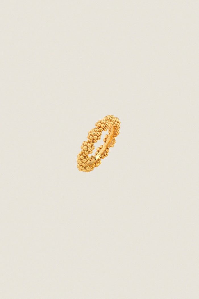 Gold Berry Icon Ring