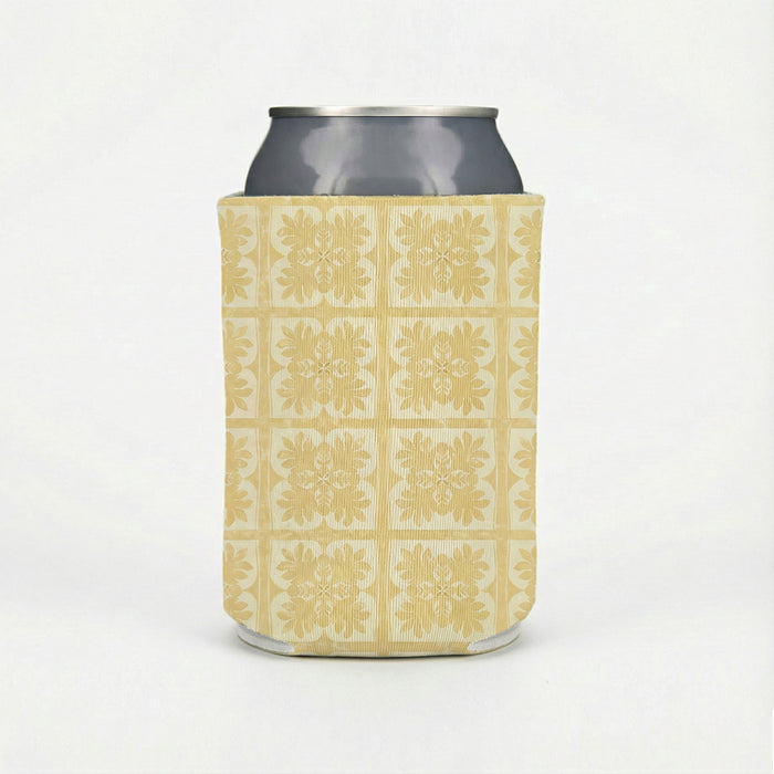 Golden Quilt Can Cooler