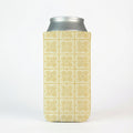 Golden Quilt Slim Can Cooler