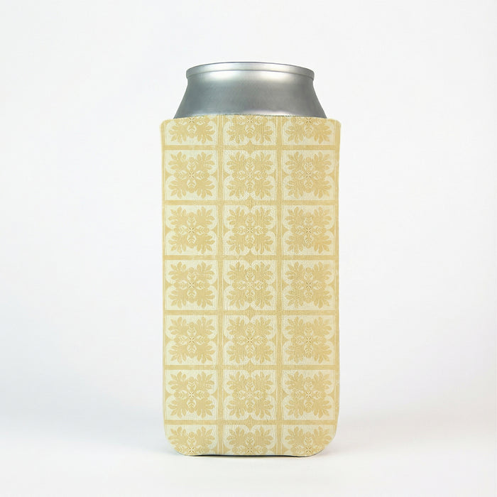 Golden Quilt Slim Can Cooler