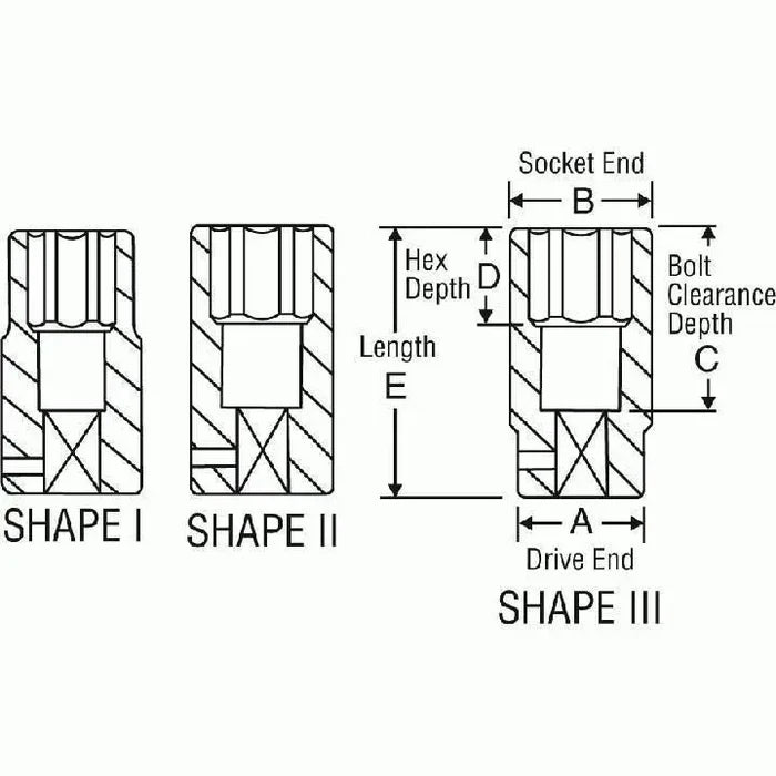 Impact Socket - GP Extra-Deep Length Impact Socket