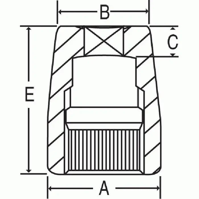 Impact Socket - GP Square Socket