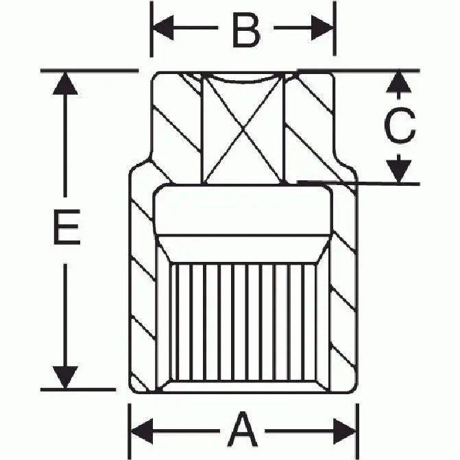 Impact Socket - GP Square Socket