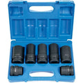 Impact Socket - GP 7 Piece 1 In Sq Drive Impact Truck Wheel Socket Sets