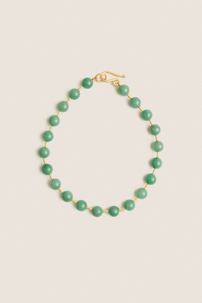 Green Jade Avignon Necklace