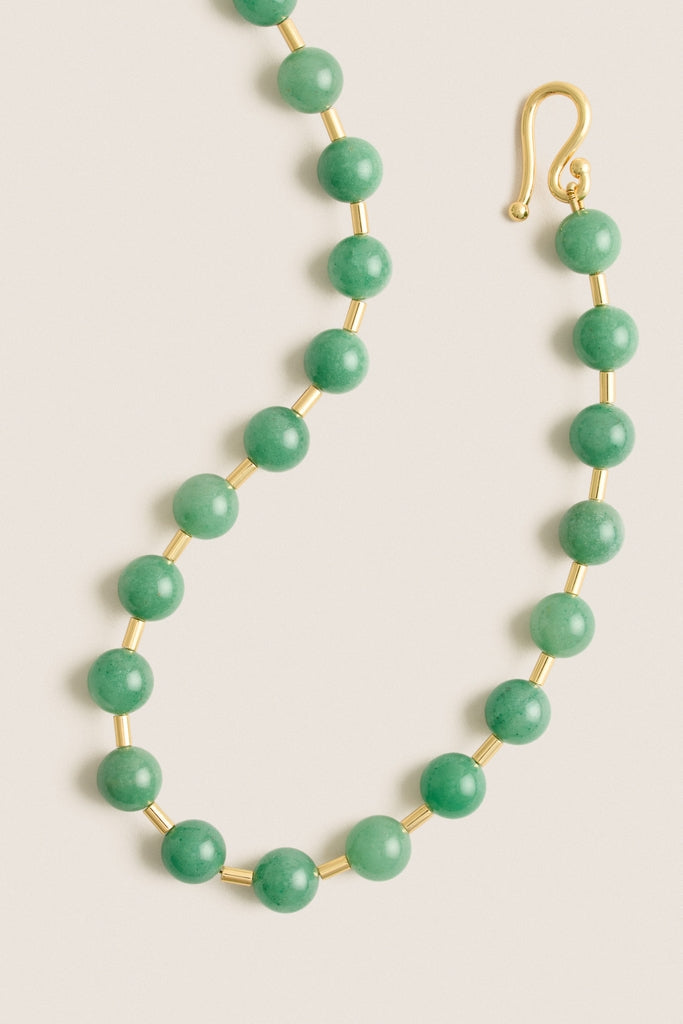 Green Jade Avignon Necklace