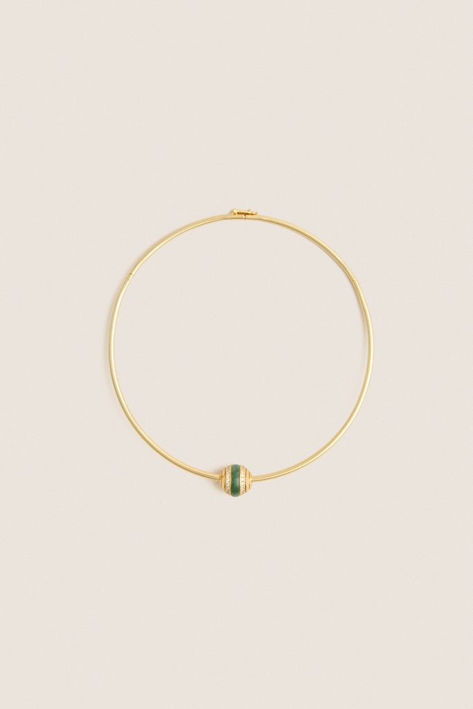 Green Jade Lille Collar