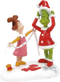 Grinch Village Being Fitted for Santy Suit