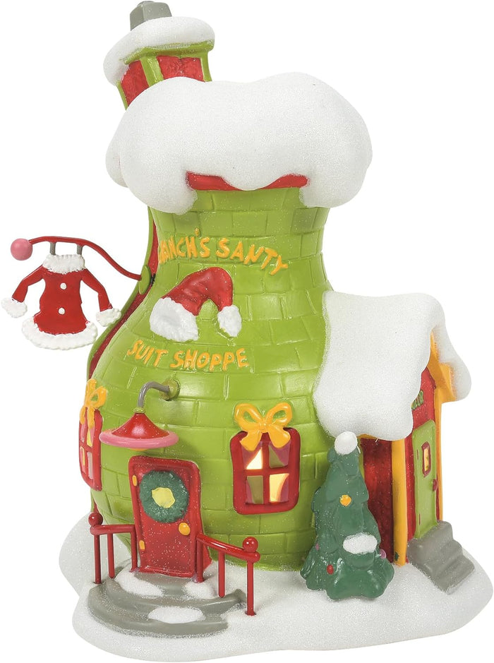 Grinch Village Grinch's Santy Suit Shoppe
