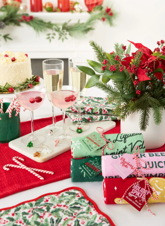 Holiday Spirit Dish Towels