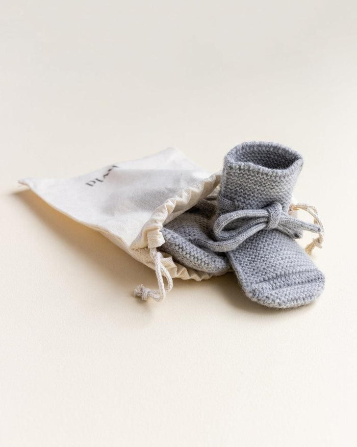 Hvid Booties Grey Melange - La Gentile Store