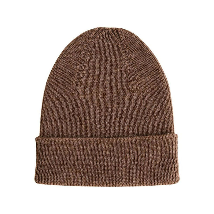 Hvid Fonzie Newborn Beanie Mocha - La Gentile Store