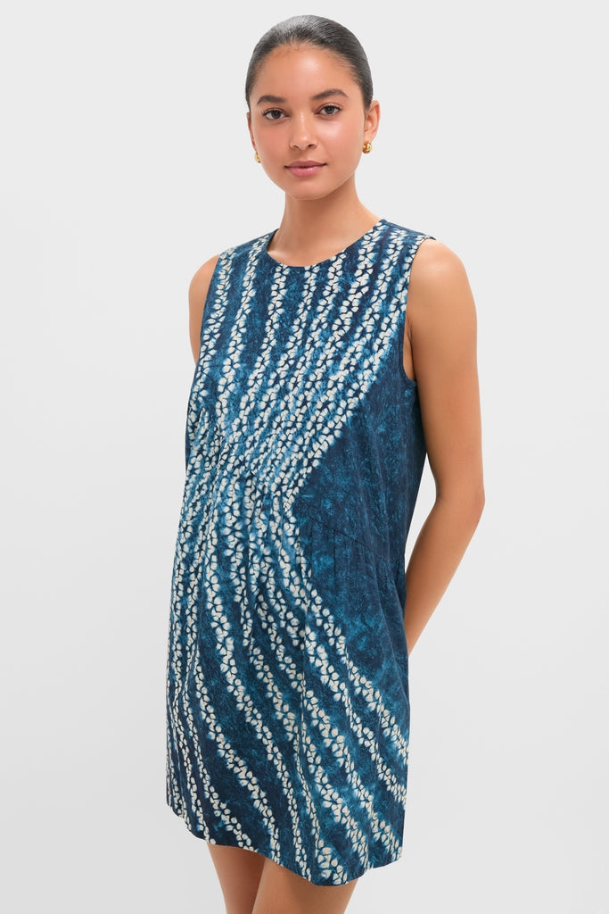 Indigo Mariner's Knot Clements Dress