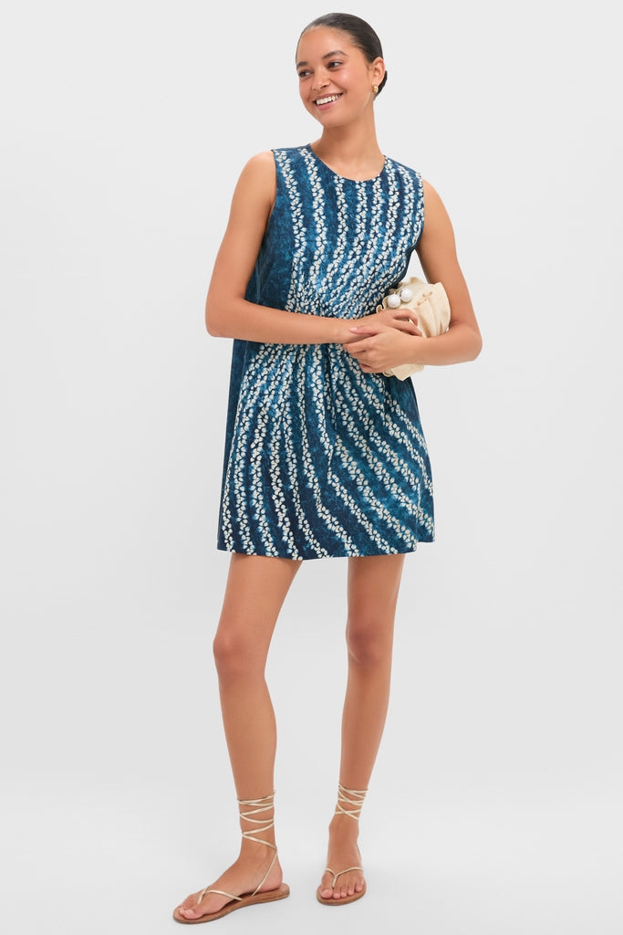 Indigo Mariner's Knot Clements Dress