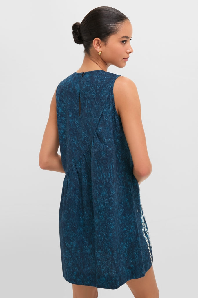Indigo Mariner's Knot Clements Dress