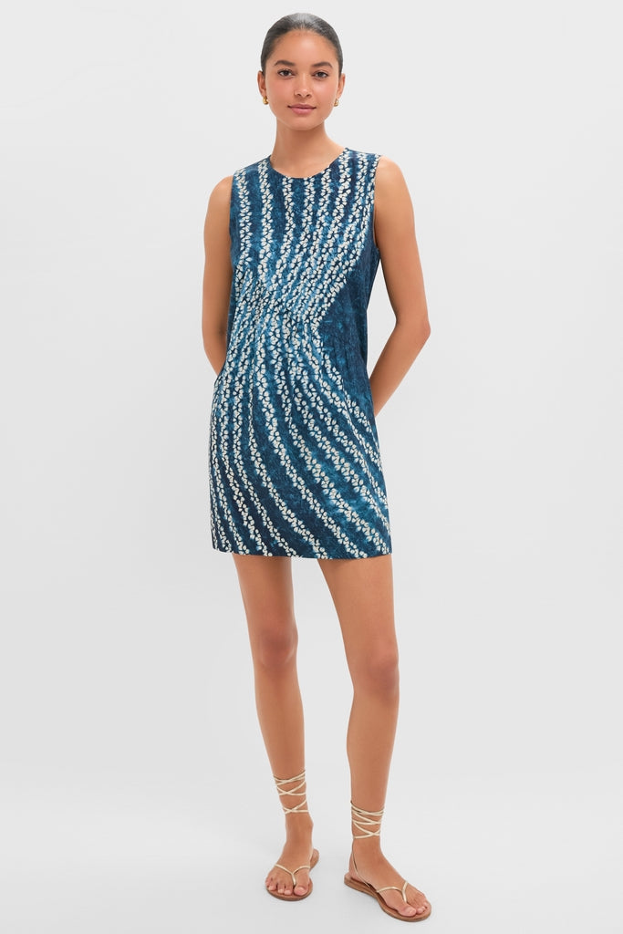 Indigo Mariner's Knot Clements Dress