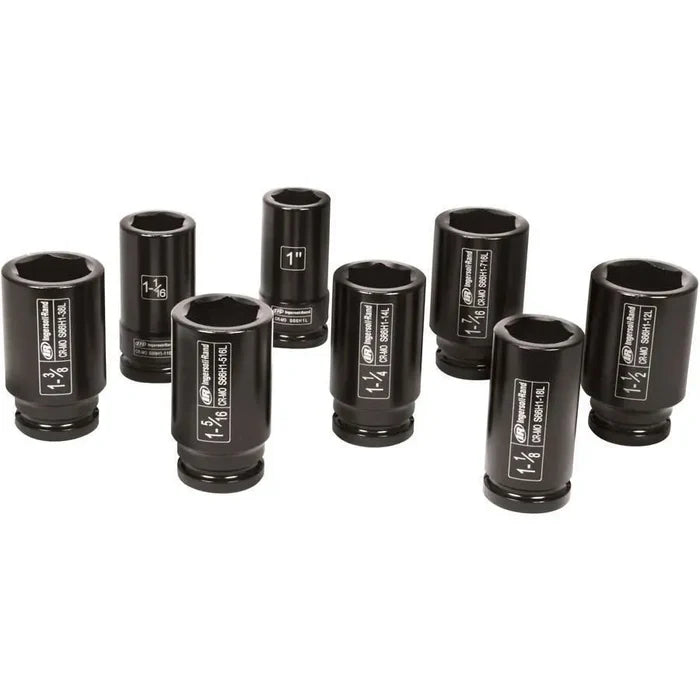 Impact Socket - IR 3/4 In Dr SAE Deep Impact Socket Set