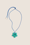 Jade Semi Precious Floral Amelie Necklace