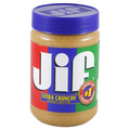 JIF EXTRA CRUNCHY PEANUT BUTTER 28 OZ