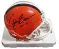 Jim Brown Cleveland Browns Signed Autographed Football Mini Helmet PAAS COA