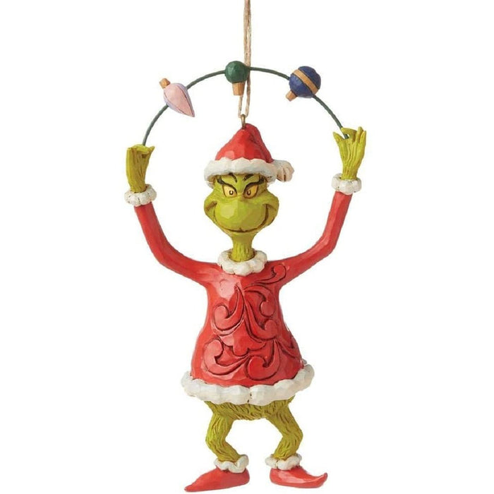 Jim Shore Grinch Juggling Hanging Ornament  #6008896  Free Shipping