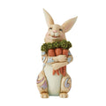 Jim Shore Heartwood Creek Bunny with Carrots Pint