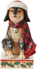 Jim Shore HWC Highland Dog Plaid Scarf #6012867