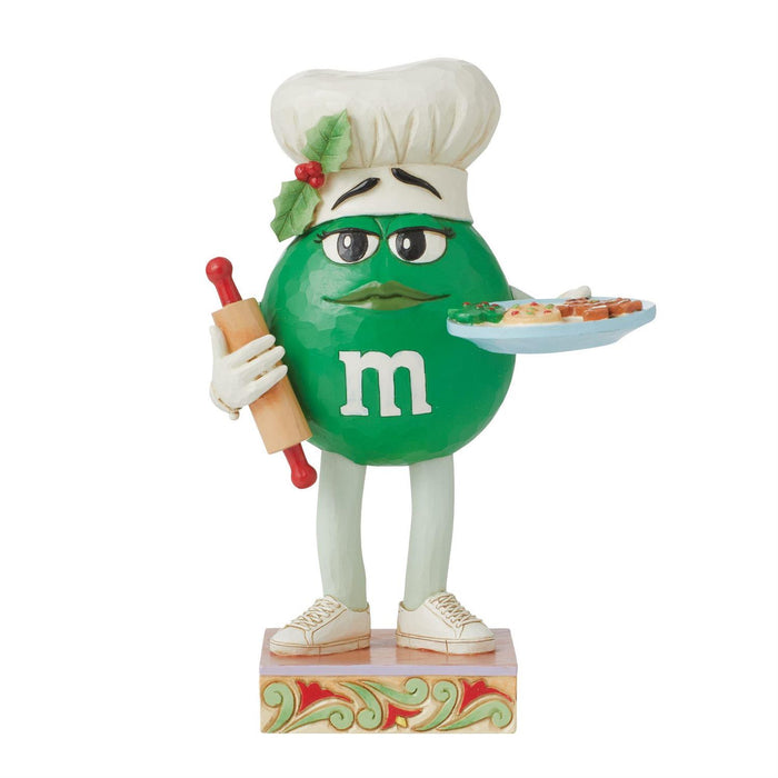 Jim Shore M&M's Green with Cookies