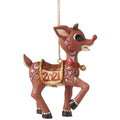 Jim Shore Rudolph Dated 2021 Hanging Ornament  #6009115  Free Shipping
